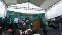 Acara Silaturahmi Akbar PPP di Jogja, Minggu (8/1/2023).