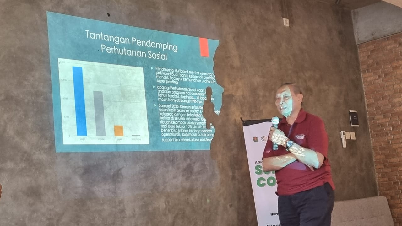 Direktur Pusat Sains Lanskap Berkelanjutan Instiper Jogja, Agus Setyarso.